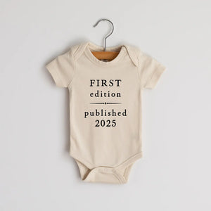 Organic First Edition 2025 Book Style Bodysuit