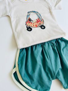 Merica Car Buggy Bodysuit - littlelightcollective