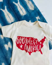 Load image into Gallery viewer, God Bless America Bodysuit - littlelightcollective