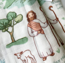 Load image into Gallery viewer, The Good Shepherd Double-Sided 8 Layer Blanket / Quilt