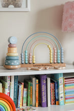 Load image into Gallery viewer, Rainbow Promise Wooden Stacker