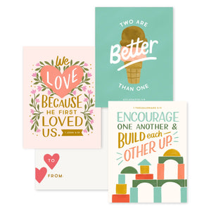 Bible Verse Kids Mini Valentines III