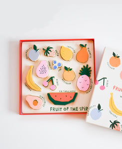 Pre-Order Fruit of the Spirit Wooden Puzzle - littlelightcollective