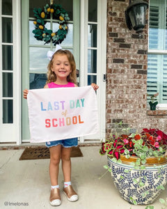 {Rainbow} Last Day of School Bannered - littlelightcollective