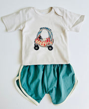 Load image into Gallery viewer, Merica Car Buggy Bodysuit - littlelightcollective