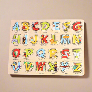 Wooden Puzzle - In the Word ABC's - littlelightcollective