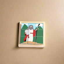 Load image into Gallery viewer, Puzzle Bible History 6 Wood Blocks - littlelightcollective