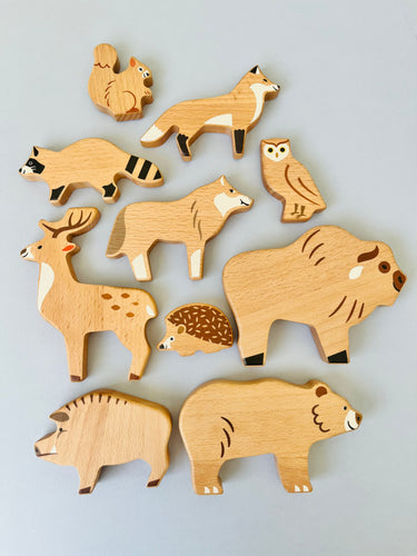 Wild Animals - forest animals set