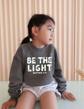 Load image into Gallery viewer, Be the Light Toddler Mineral Graphic Sweatshirt