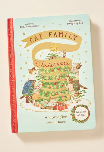 Cat Family Christmas Advent Book - littlelightcollective