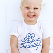 Load image into Gallery viewer, Be Your Own Beautiful Kids Tee - littlelightcollective