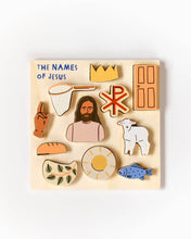 Load image into Gallery viewer, Names of Jesus Wooden Puzzle