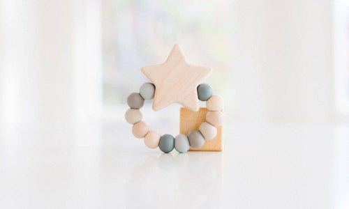 Star Charm Teether - littlelightcollective