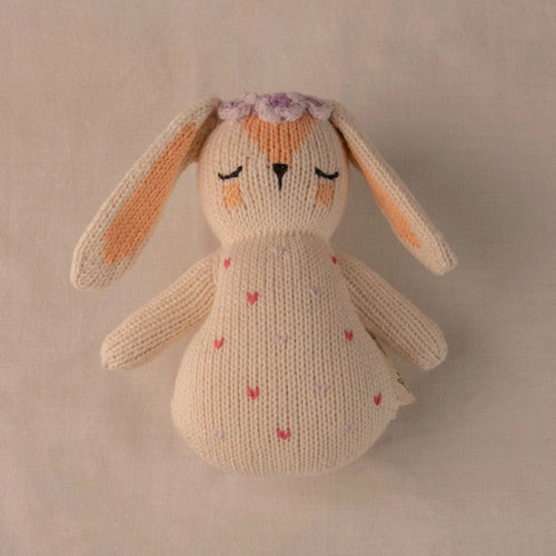 Handmade Fair Trade Rattle - Bunny - littlelightcollective