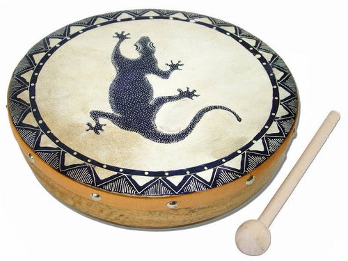 Gecko Frame Drum - J050 - littlelightcollective