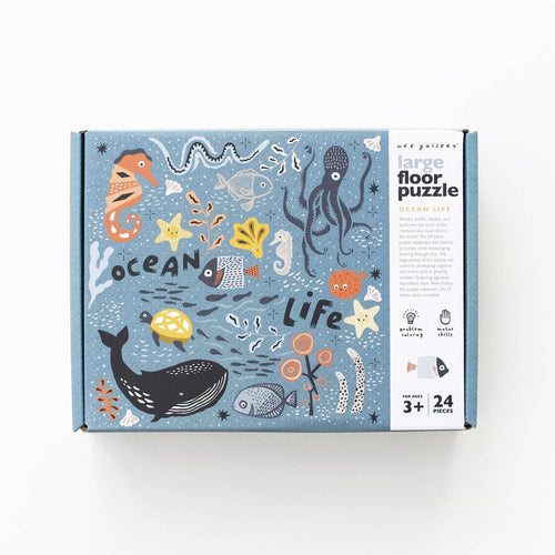 Ocean Life Floor Puzzle - littlelightcollective