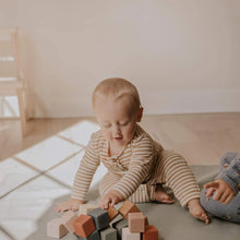 Load image into Gallery viewer, Wooden Blocks Set Multicoloured Toy for Children Cubes Block - littlelightcollective