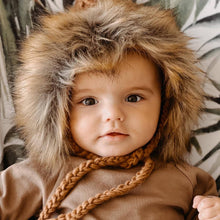 Load image into Gallery viewer, Pre-Order Fur Bonnet in Pecan - littlelightcollective