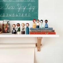 Load image into Gallery viewer, The Trailblazers Peg Doll Set - littlelightcollective