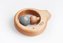 Load image into Gallery viewer, Wooden Teething Toy Blue Eye Fish - littlelightcollective