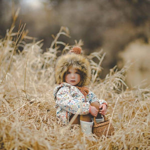 Pre-Order Fur Bonnet in Pecan - littlelightcollective