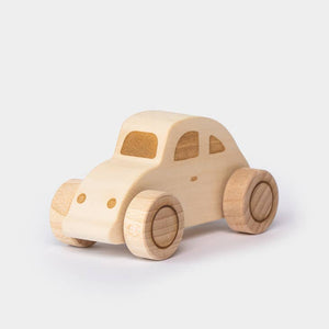 Beetle Car • Natural - littlelightcollective