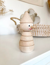 Load image into Gallery viewer, Wooden Pinocchio Stacker Toy - littlelightcollective