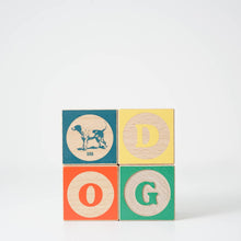 Load image into Gallery viewer, Classic wooden ABC blocks - English alphabet - littlelightcollective