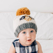 Load image into Gallery viewer, Bumblebee Knit Beanie Hat - littlelightcollective