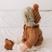 Load image into Gallery viewer, Pre-Order Fur Bonnet in Pecan - littlelightcollective