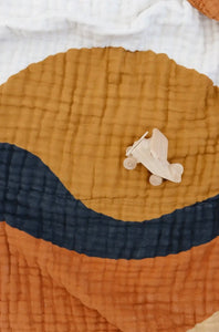 Sunset reversible Quilt - littlelightcollective